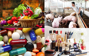 CHĂN NUÔI-THỰC PHẨM-DƯỢC PHẨM-MỸ PHẨM	